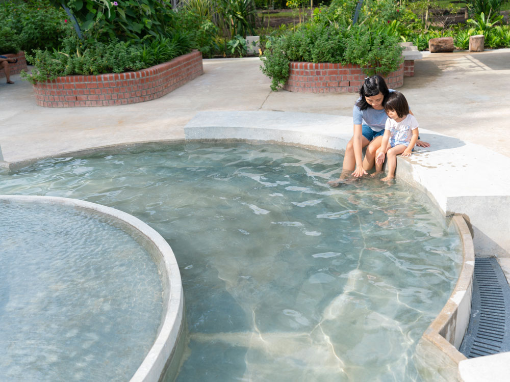 Sembawang Hot Spring Park in Singapore