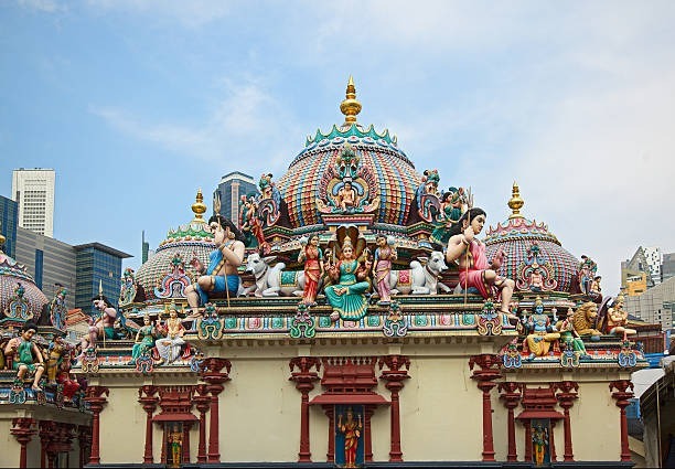 sri mariamman temple at  chinatown 
