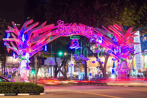 christmas on great street orchard in singapore