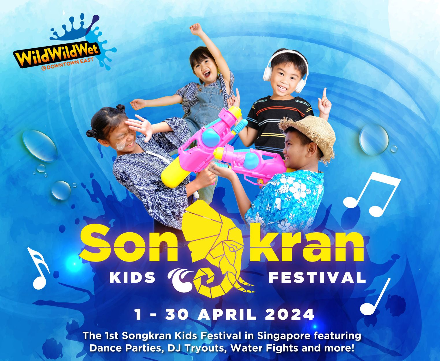 Songkran Kids Festival in Singapore