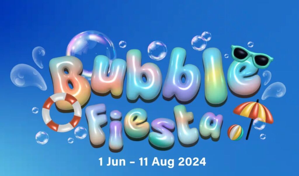 water park bubble festival